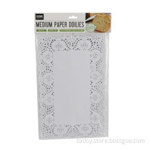 48PCS MEDIUM PAPER DOILIES ASSORTED SIZES